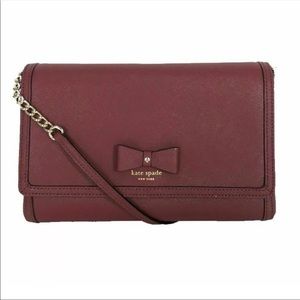 NWT Kate Spade Hazel Court in Merlot